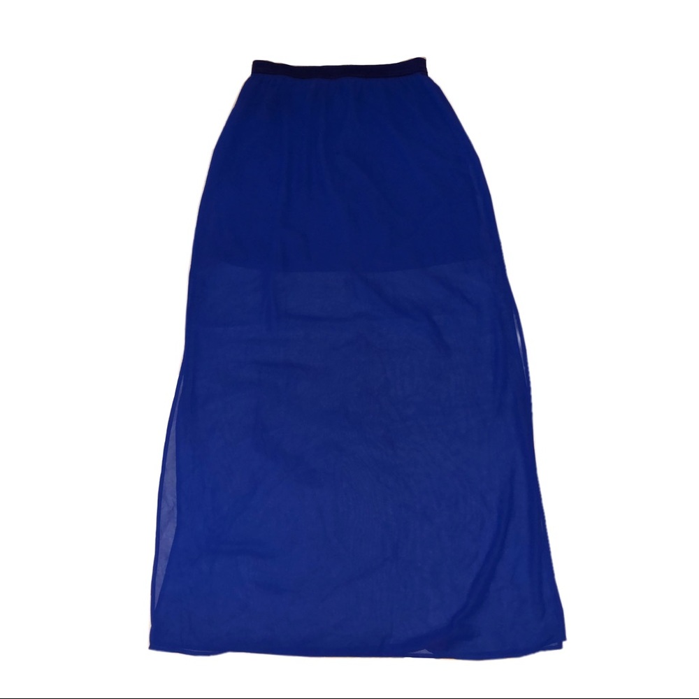 Royal Maxi Blue Dress